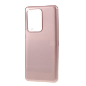 Силиконов гръб ТПУ MERCURY iJelly Metal Case за Samsung Galaxy S20 Ultra G988 златисто розов / rose gold